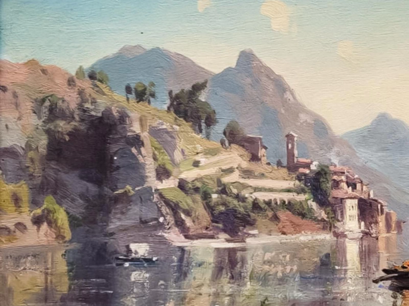 1839-Ambrogio Preda - Gandria lago di Lugano